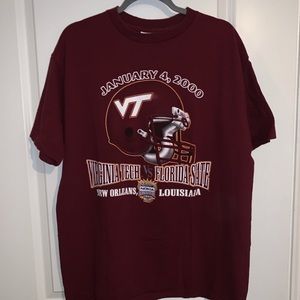 2000 Virginia Tech Sugar Bowl t-shirt